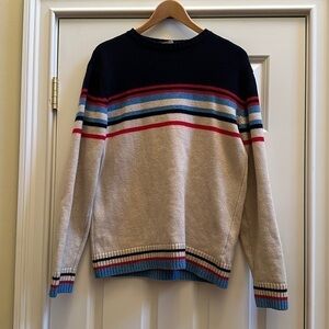 Diesel Wool Blend Stripes Sweater M